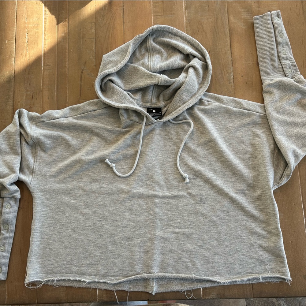 Nike Light Gray Dri-FIT Hoodie